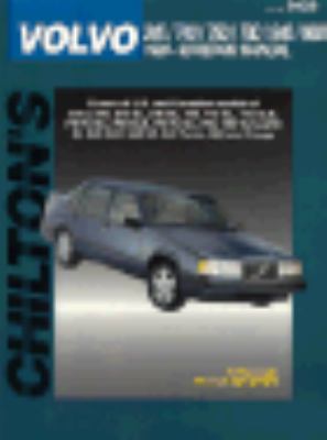 Chilton's Volvo 240/740/760/780/940/960 1990-93 repair manual /