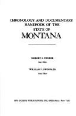 Chronology and documentary handbook of the State of Montana /