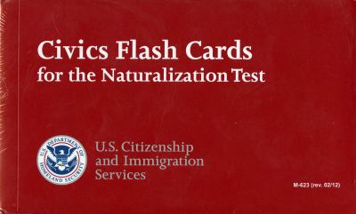 Civics flash cards for the naturalization test [flash card] /