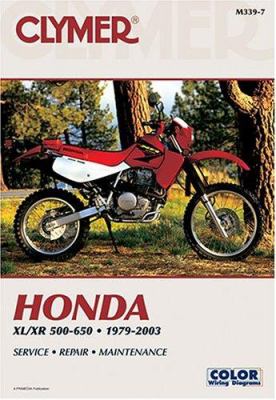 Clymer Honda XL/XR 500-650, 1979-2003.