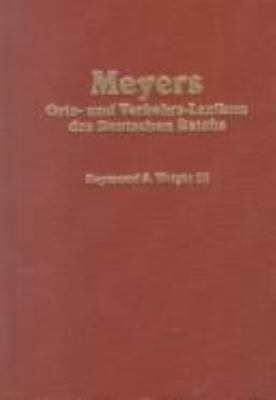 Meyers Orts- und Verkehrs-Lexikon des Deutschen Reichs /