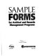 Sample forms for archival and records management programs /