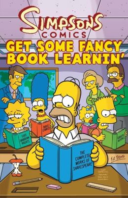 Simpsons comics get some fancy book learnin' /