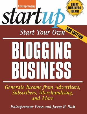 Start your own blogging business generate income from advertisers, subscribers, merchandising, and more /