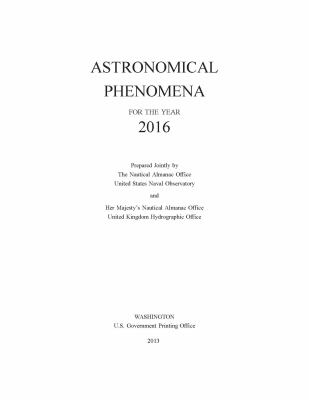 The astronomical almanac [federal doc] : for the year ... ; data for astronomy, space sciences, geodesy, surveying, navigation and other applications /