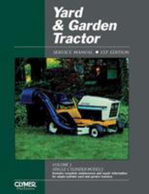 Yard & garden tractor service manual.