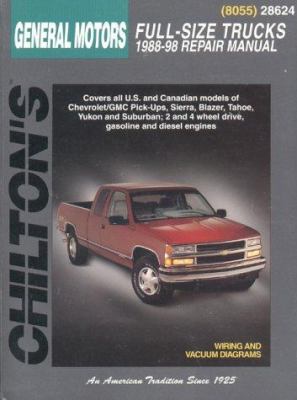 Chilton's General Motors full size trucks 1988-98 repair manual /
