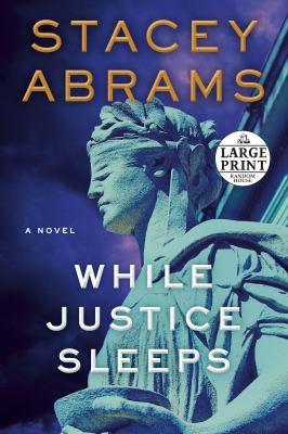 While justice sleeps [large type] : a novel /