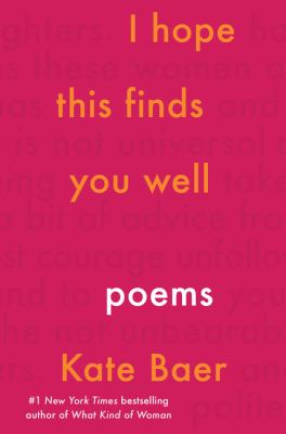 I hope this finds you well : poems /