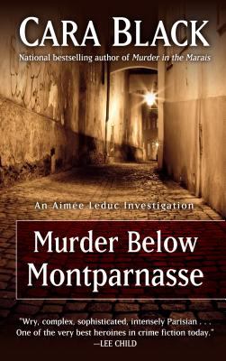 Murder below Montparnasse [large type] /