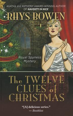 The twelve clues of Christmas [large type] /