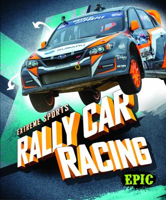 Rally car racing /