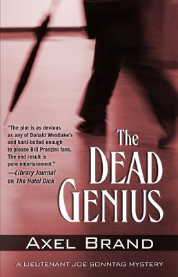 The dead genius [large type] : a Lieutenant Joe Sonntag novel /