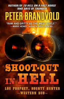 Shoot-out in hell [large type] : a Western duo /