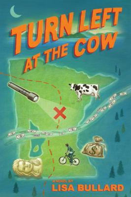 Turn left at the cow /