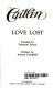 Love lost /