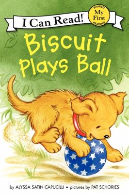 Biscuit plays ball /