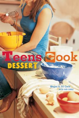 Teens cook dessert /