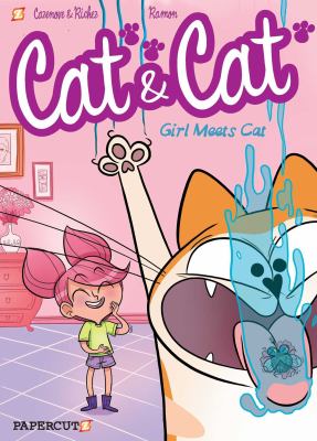 Cat & cat. 1, Girl meets cat /