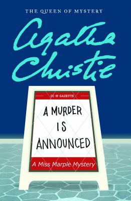 A murder is announced [large type] : a Miss Marple mystery /