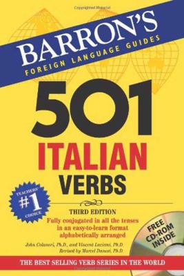 501 Italian verbs : fully conjugated in all the tenses in a new easy-to-learn format alphabetically arranged /