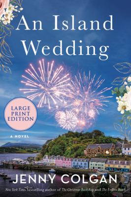 An island wedding : [large type] a novel /