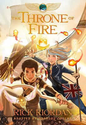 The throne of fire : the graphic novel /