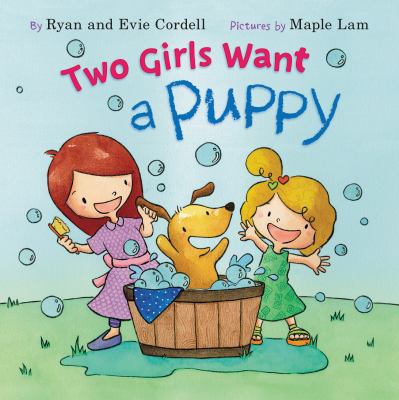 Two girls want a puppy /