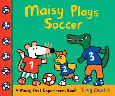 Maisy plays soccer /