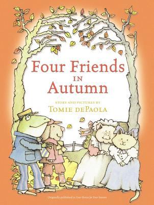 Four friends in autumn /