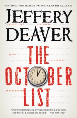 The October list [compact disc, unabridged] / [a novel in reverse, with photographs by the author] /