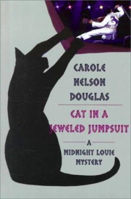 Cat in a jeweled jumpsuit : [large type] : a Midnight Louie mystery /