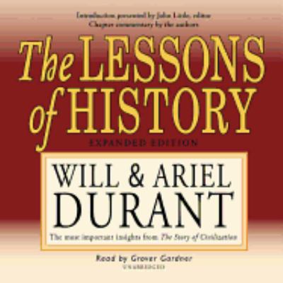 The lessons of history [compact disc, unabridged] /