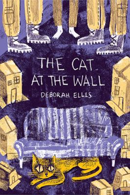 The cat at the wall /
