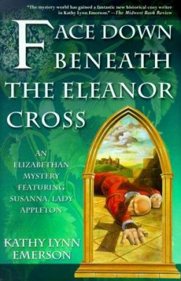 Face down beneath the Eleanor Cross /