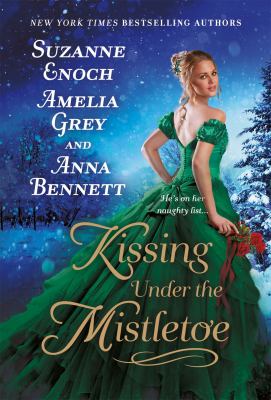 Kissing under the mistletoe Christmas /