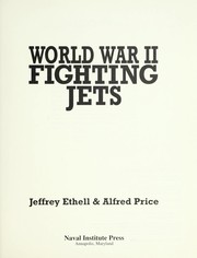 World War II fighting jets /