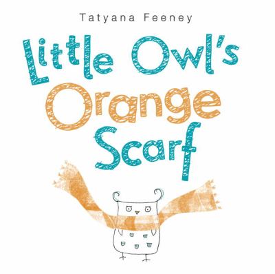 Little Owl's orange scarf /
