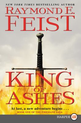 King of ashes [large type] /