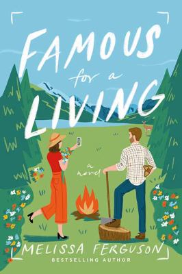 Famous for a living : a novel [large type] /