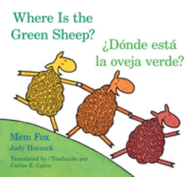 brd Where is the green sheep? = Dónde está la oveja verde? /