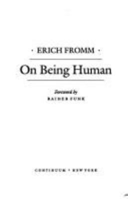 On being human /