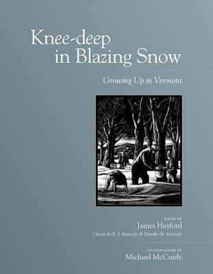 Knee-deep in blazing snow : growing up in Vermont : poems /
