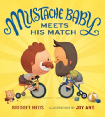 Mustache Baby meets his match /