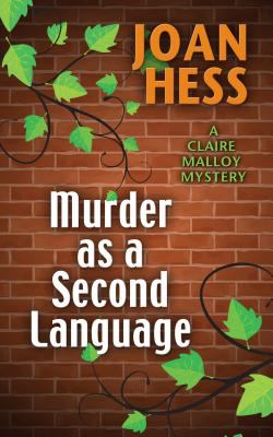 Murder as a second language [large type] /