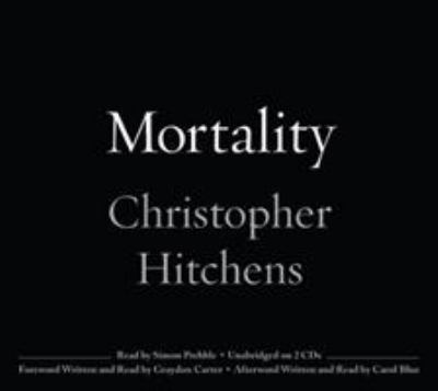 Mortality [compact disc, unabridged] /