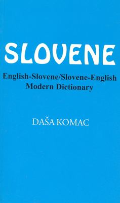 English-Slovene/Slovene-English modern dictionary /