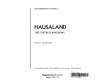 Hausaland : the fortress kingdoms /