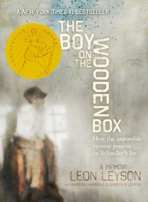 The boy on the wooden box /