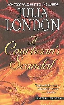 A courtesan's scandal [large type] /
